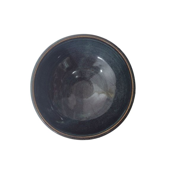 Blue Glazed Studio Pottery Bowl - Picture 4 of 6